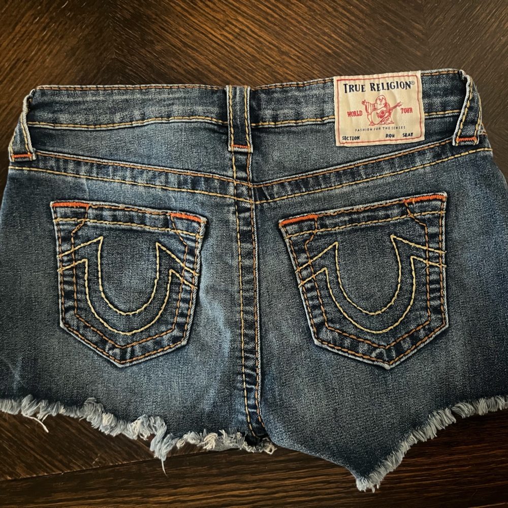 True Religion Jean shorts